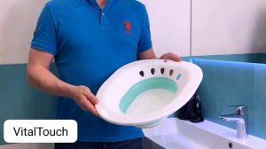 Сидячая ванночка на унитаз VitalTouch