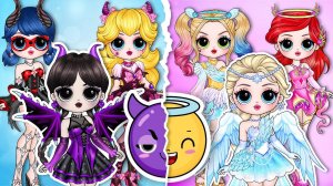 Божья коровка, Уэнсдей и принцесса Диснея получат 35 лучших поделок из бумаги своими руками в социал