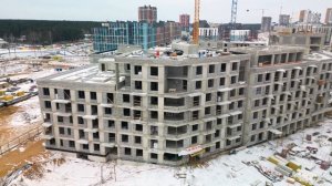 Отчет о ходе строительства жилого комплекса Новая Бор