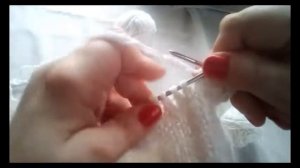 Берет спицами без резинки и без рисунка