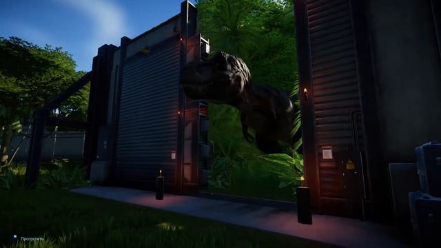 Jurassic World Evolution Тираннозавр Рекс смотреть онлайн