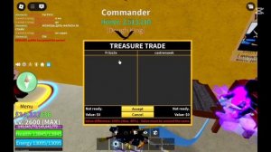 ТРЕЙД БАТТЛ С ЮТУБЕРОМ  @Fr3zz3x  В БЛОКС ФРУТС | Blox Fruit