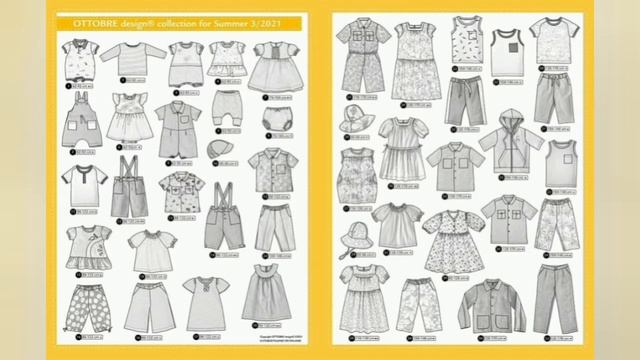 Обзор журнала с выкройками детской одежды Оттобре 3\21.