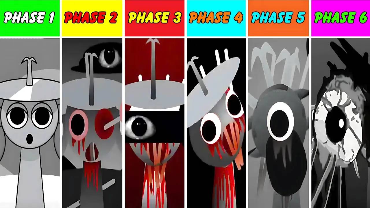 Incredibox Прошел все этапы, Начиная с фазы 1 и заканчивая фазой 6, Но все в порядке.
