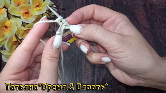 Красивый узор спицами ✨ Декоративный край изделия ✨#Вяжемвместе,#Узорспицами. смотреть онлайн