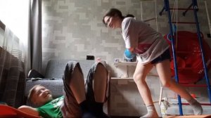 Йога челендж с моей подругой