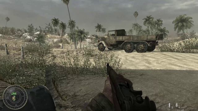 Call Of Duty - World At War Миссия Жёсткая Посадка