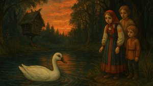 Белая уточка. Русская народная сказка о добре и верности