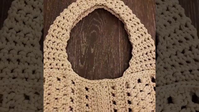 Шоппер .Сумка-сетка из шнура . ООООчень вместительная ))) #шопер #shoper