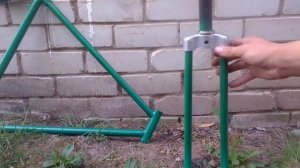 Сборка передней вилки велосипеда десна)