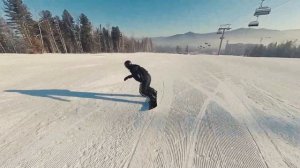 Шермонт - обзор горнолыжной трассы для нубов в Шерегеш