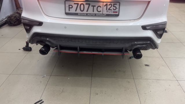 Киа убрали бочки сделали новую выхлопную трубу на пря? смотреть онлайн