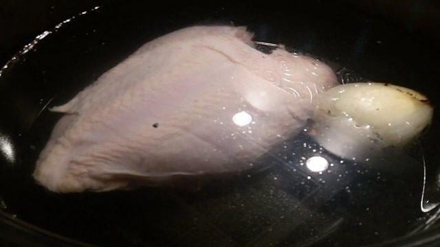 Куриный суп с вермишелью