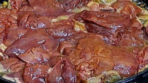 Печёночная намазка с шампиньонами