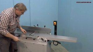 Warrior W0102 Настройка фуговального станка с параллелограмным механизмом