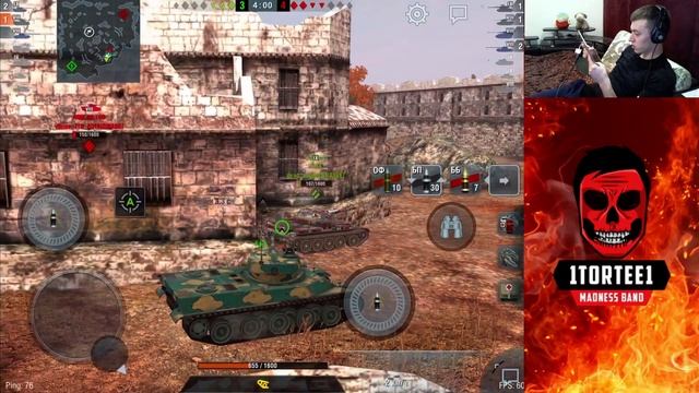AMX 50 100 мои впечатления WoT Blitz смотреть онлайн
