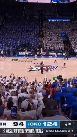 The OKC Thunder are headed to the NBA FINALS!