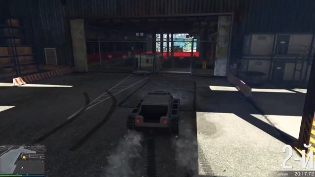 Паркур на Скарабе в GTA V OnLine