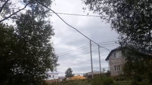 Как подводит к дому силовой электрический кабель смелый патриот