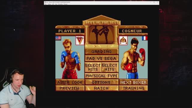 "Best of the best: Championship karate" SEGA. Файтинг из 90-х