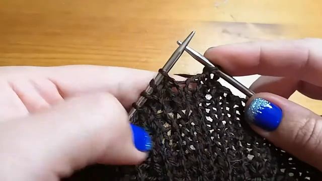 Элластичное закрытие петель спицами смотреть онлайн