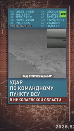ВС РФ уничтожили командный пункт ВСУ в Николаевской области