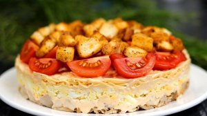 Вкусные салаты на праздничный стол! Идеальный рецепт нежного салата из курицы!