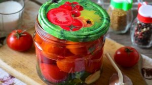 Консервированные помидоры черри