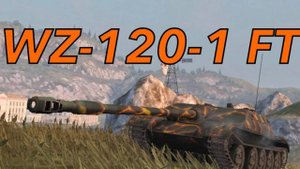 ИМБА ПТ-САУ?!WZ-120-1 FT Wot Blitz #1