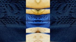 Вязанные жаккардом на машине стильные народные носки