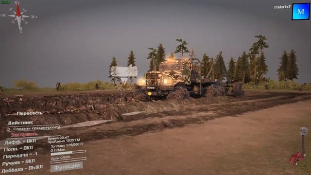 2017 Spin Tires карта " Лесозаготовка " Серия 5 Пройдено. смотреть онлайн