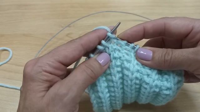 Идеальная резинка ПАТРОНТАШ спицами. Rib knitting stitches. смотреть онлайн
