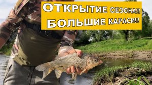 РЫБАЛКА ВЕСНОЙ НА РЕКЕ | САЗАН НА ПОПЛАВОК | КАРАСЬ🎣🐟👍🏻#рыбалка #fishing #рыбак #река #сазан