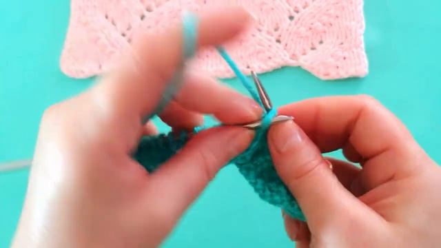 Ещё один изящный Узор спицами. смотреть онлайн