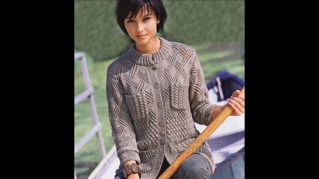 Модные Кардиганы Спицами для Женщин 2019 / Fashionable Cardigans Spokes for Women