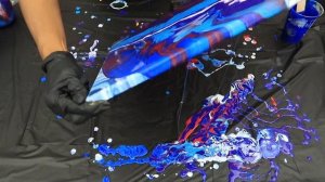 AWESOME Acrylic Pouring | Easy Technique | Fluid Art Abstract