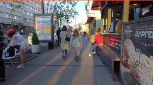 Красноярск .Проспект Мира .Кафе и бары