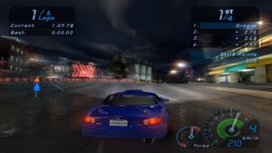 Need For Speed: Underground (Walkthrough) - Stadium Sprint
