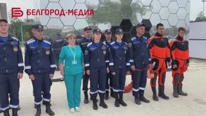В Белгороде на пляже «Берега» прошли учения для спасателей