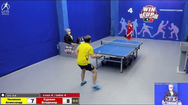 00:55 Чиликин Александр (2:3) Суржик Владимир стол 4 ЮГ-4 17.12.21 смотреть онлайн
