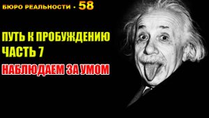 58. Путь к пробуждению. Часть 7. Наблюдаем за умом.