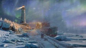 Ночная метель на Одиноком маяке. Расслабляющие звуки ?