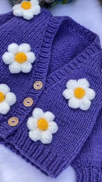 Детский кардиган спицами смотреть онлайн