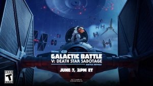 🪐 Epic Games опубликовали первый тизер финального ивента М1Г6 — «Саботаж на Звезде Смерти»