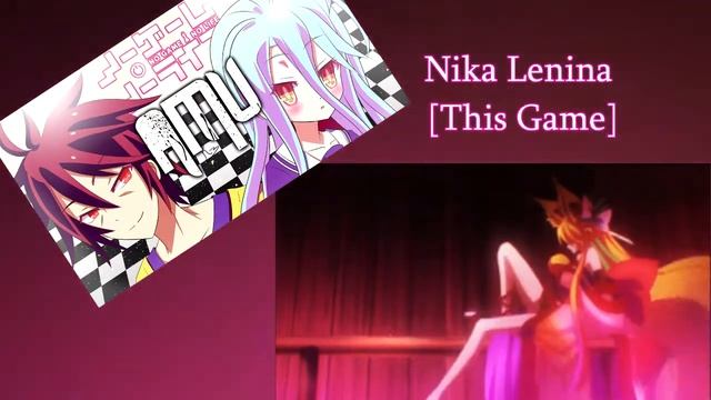 No Game No Life ( Нет игры нет жизни ) - opening rus смотреть онлайн