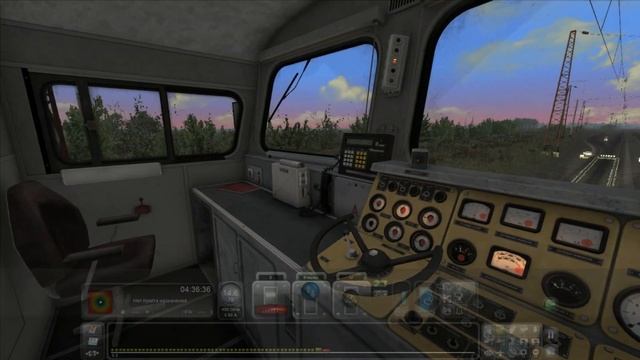 2ТЭ10М 0402 с грузовым смотреть онлайн