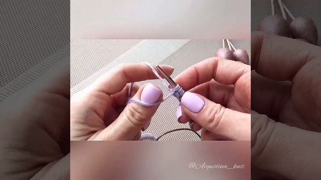 Самый лучший набор петель! #вязание #вязаниеспицами