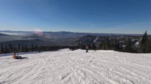 ШЕРЕГЕШ! ЗАВОРАЖИВАЮЩИЙ спуск на СНОУБОРДЕ! 4,5км.