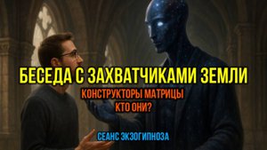 БЕСЕДА С ЗАХВАТЧИКАМИ ЗЕМЛИ: КОНСТРУКТОРЫ МАТРИЦЫ — КТО ОНИ? СЕАНС ЭКЗОГИПНОЗА