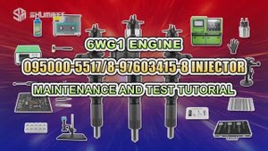 【0950005517 Injector Maintenance and Test Tutorial Part1 (English】Injector Cleaning and Testing